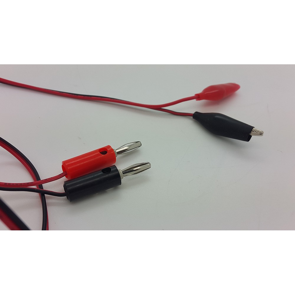 Digital Multitester Alligator Clip To Banana Plug Test Lead Probes