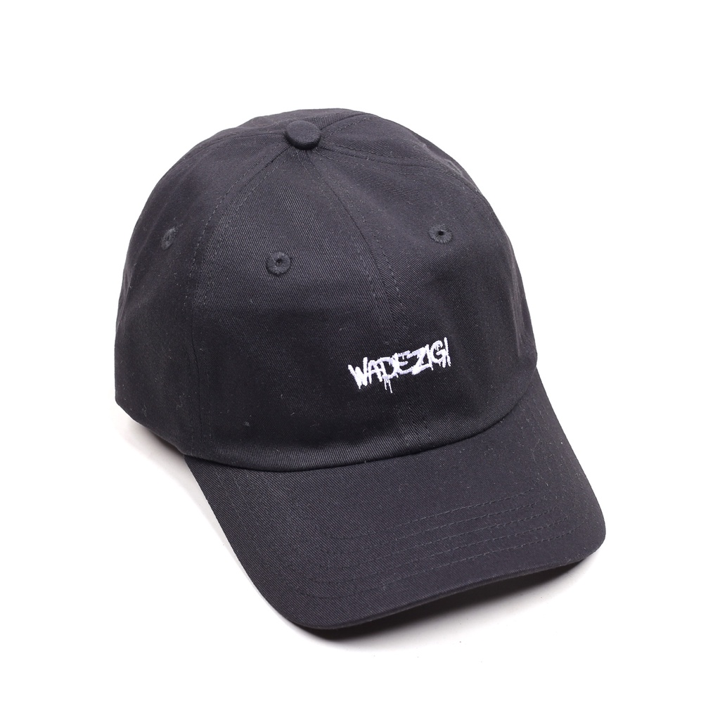 (BISA COD) Topi WADEZIG UNKNOWN ARTIST DADHAT BLACK / Topi Pria Baseball Distro Original Cowok Keren