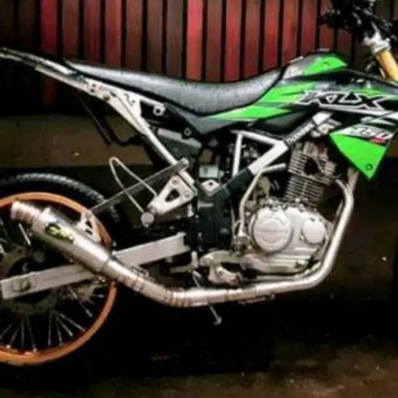 KNALPOT JRM KOLONG BAWAH PNP KLX CRF D-TRACKER