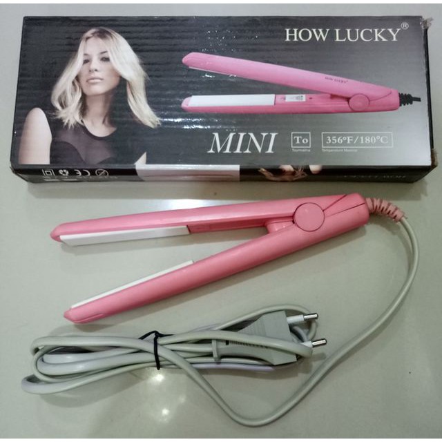 CATOK RAMBUT  MINI / CATOKAN RAMBUT LURUS HOW LUCKY DJX-716