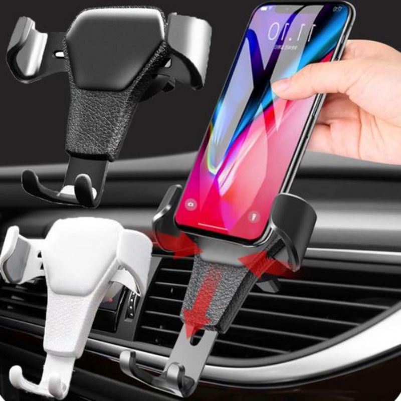 Car Holder Phone Holder Car Air Vent Holder Hp Mobil Ac Gravity