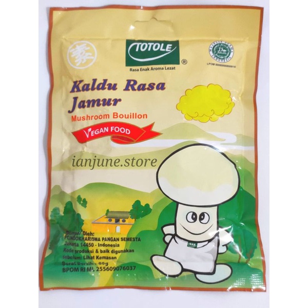 

Totole Kaldu Rasa Jamur / Mushroom Bouillon 80 Gram