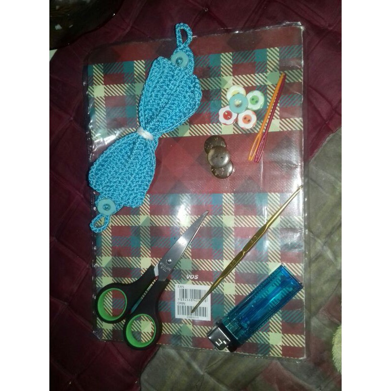 KONEKTOR MASKER RAJUT PITA