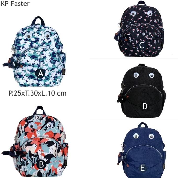 Ransel Kipling Faster suprem/ransel kipling mata/tas ransel anak