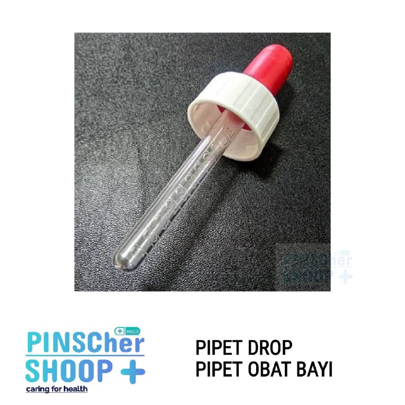 PIPET OBAT BAYI PIPET TETES DOT MERAH SATUAN