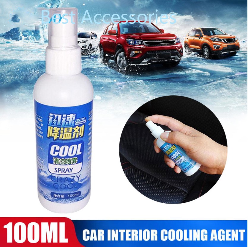 Spray COOL Cairan Agent Pendingin Pelindung Jok Mobil O628