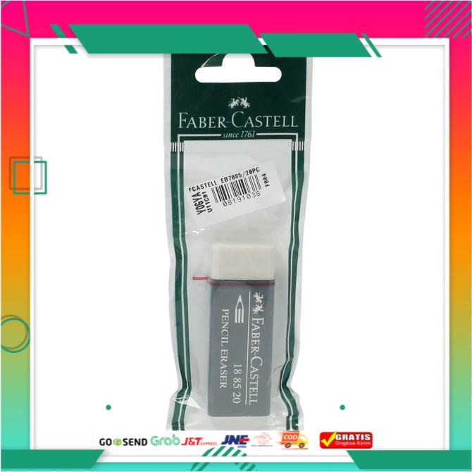 

F CASTELL VINYL ERASER W SLEEVE (1P=20)