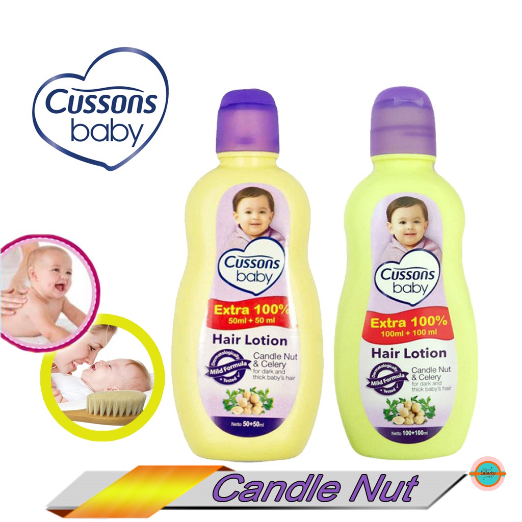 cussons baby hair lotion candlenut & celery