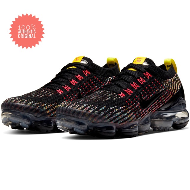 Nike Air VaporMax Flyknit 3 Black-Blue furry