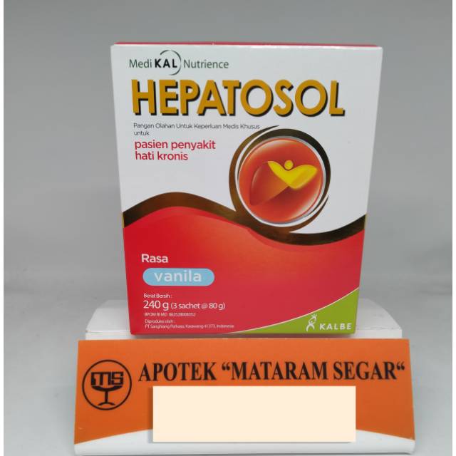 

Hepatosol 240 gr rasa vanilla