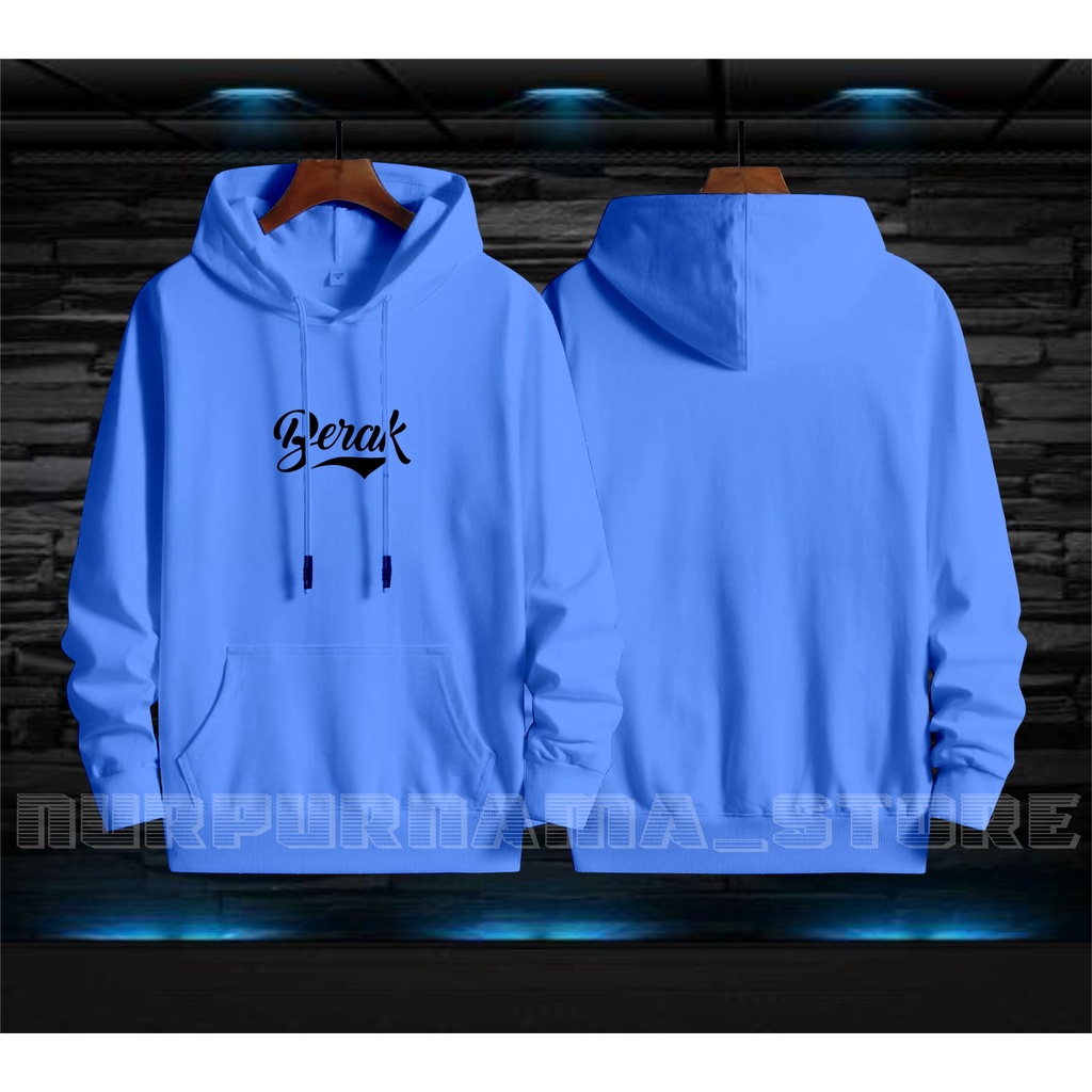 SWEATER HOODIE - Jaket Distro Zipper - Jaket Sweater Hoodie Resleting Pria Berak