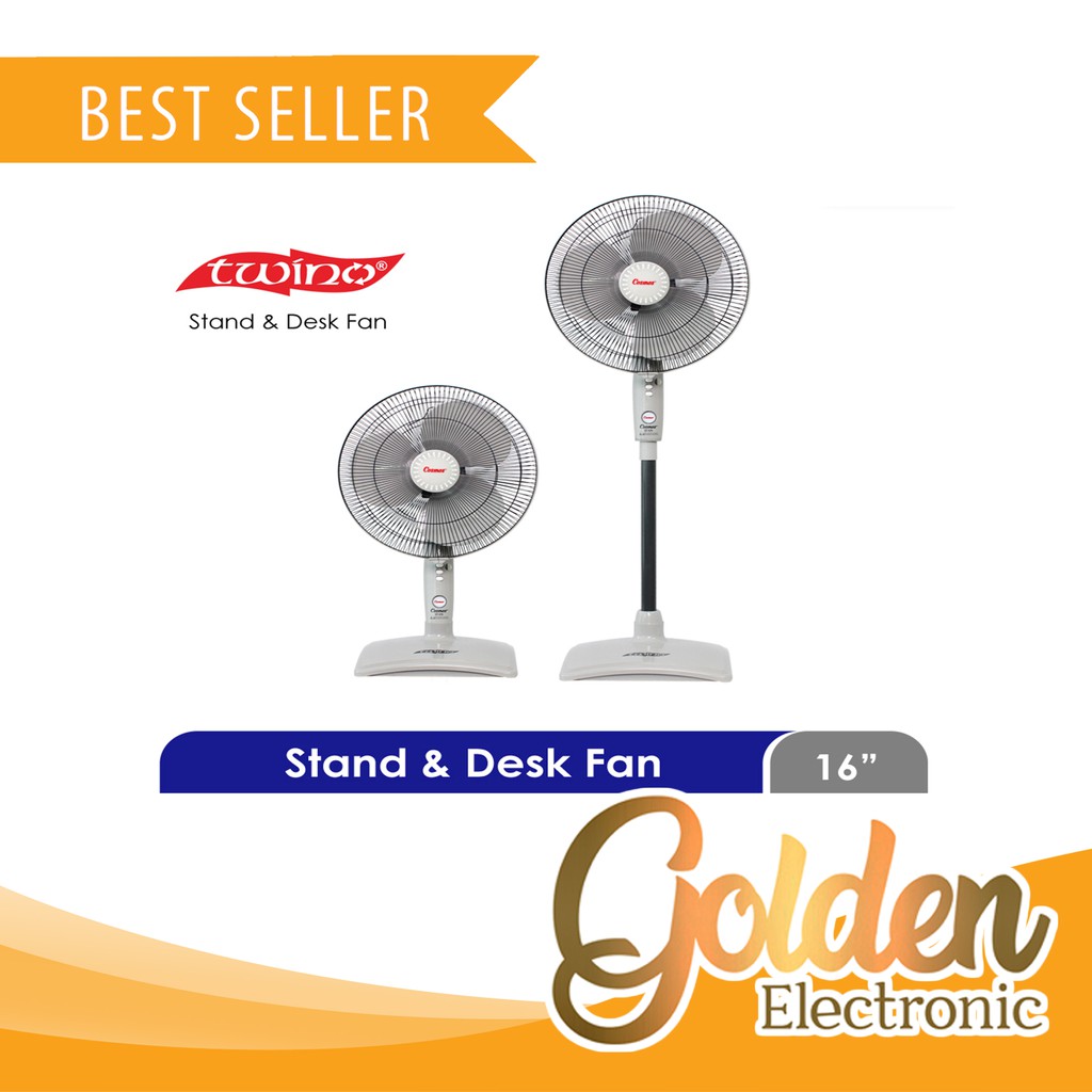 Stand Fan 16&quot; Cosmos 16-SN - Kipas Angin Berdiri Cosmos 16SN 2in1