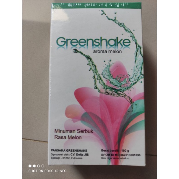 KOLAGEN GREENSHAKE aroma melon