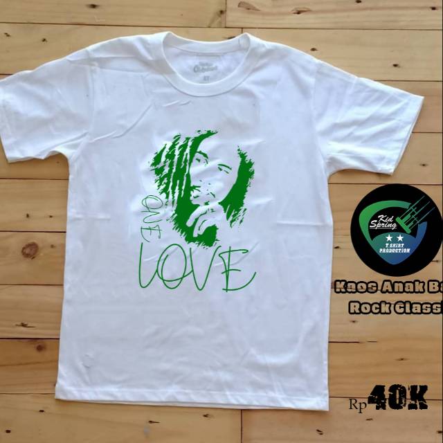 Kaos Anak One Love Classic Distro Keren Reggae