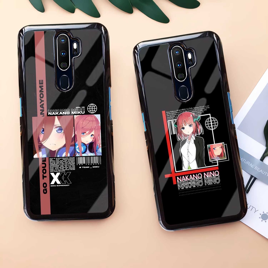 [AA12] Case Glossy Oppo | A5 2020 | A9 2020 | Casing Hp Kilau | Anime Girl Nakano