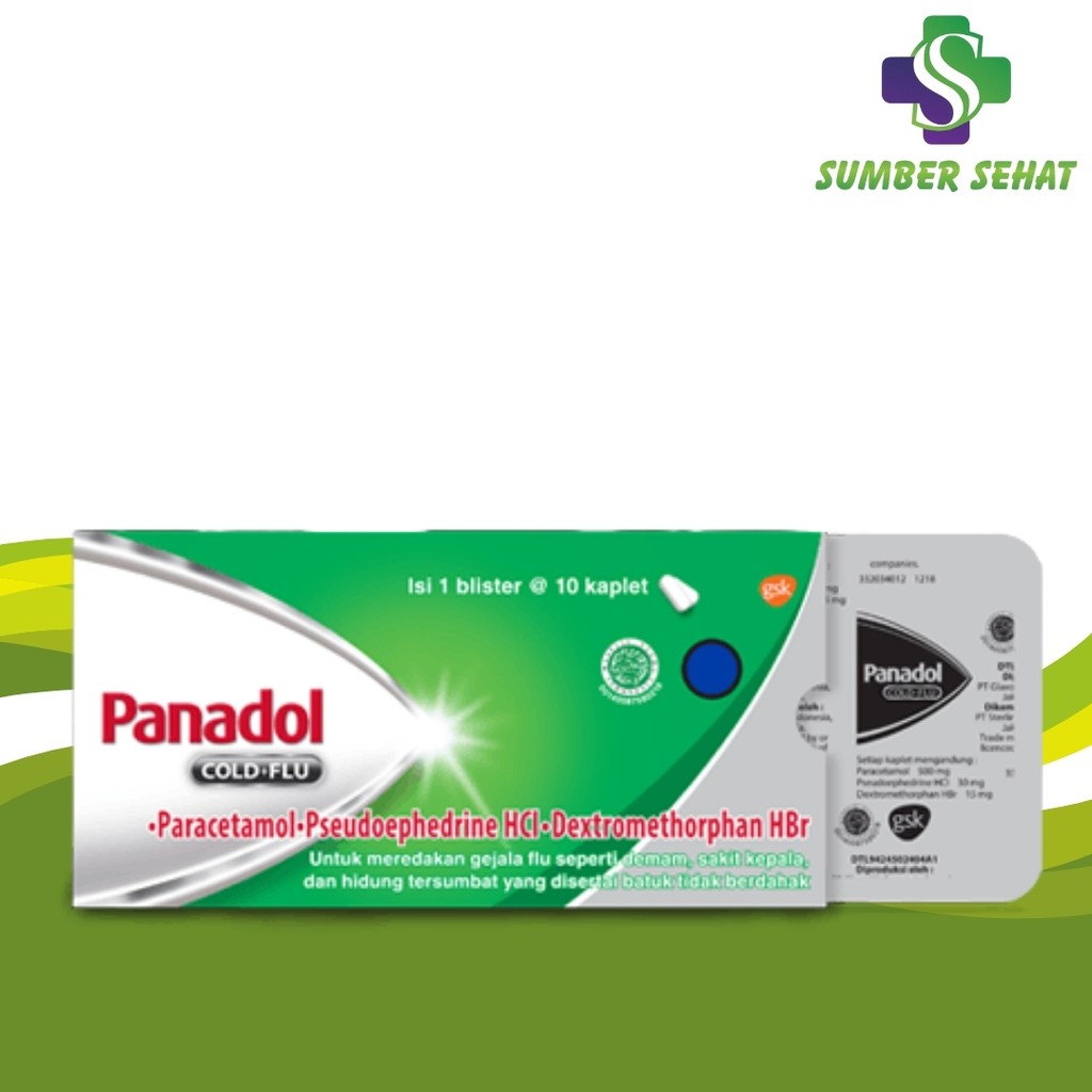 PANADOL COLD &amp; FLU STRIP 10 TABLET