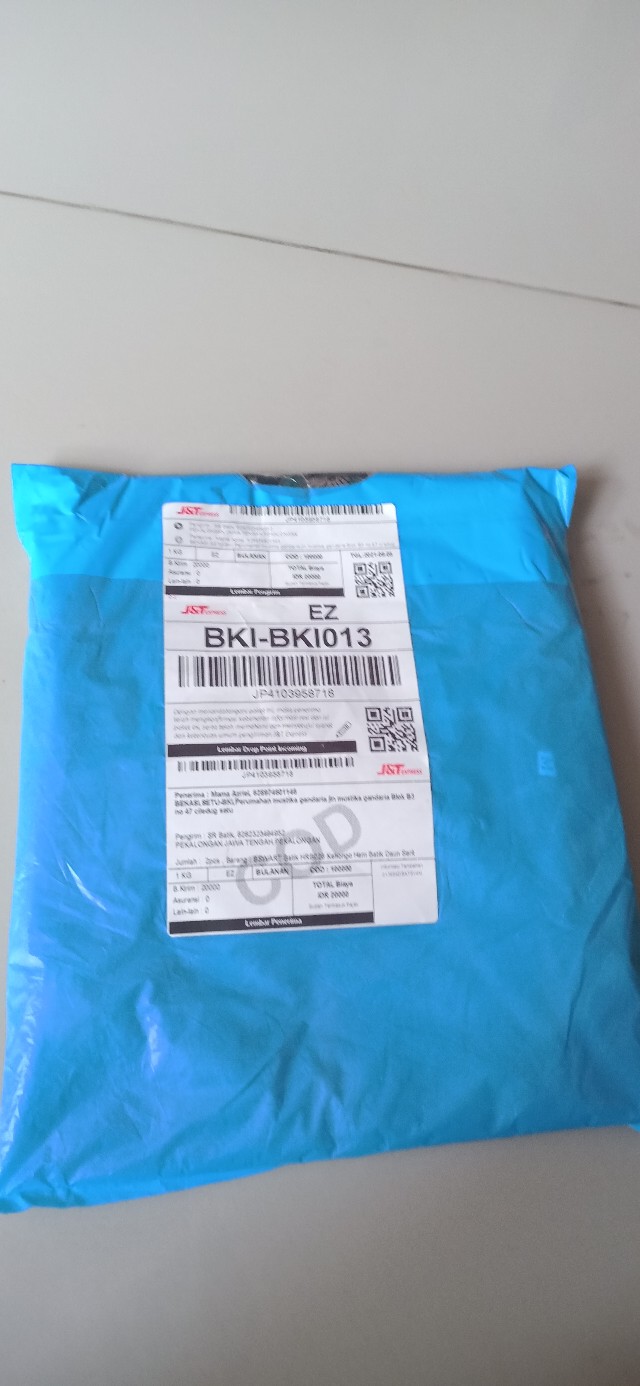 Bswart Batik Hrb026 Kenongo Hem Batik Daun Putri Malu Kemeja Batik Pria