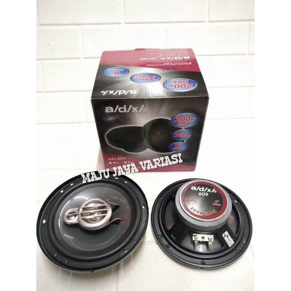 Speaker ADX 6 inch Coaxial 3 Way High Quality Setara Speaker Pioneer/Speaker ADX-609/Speaker Univers