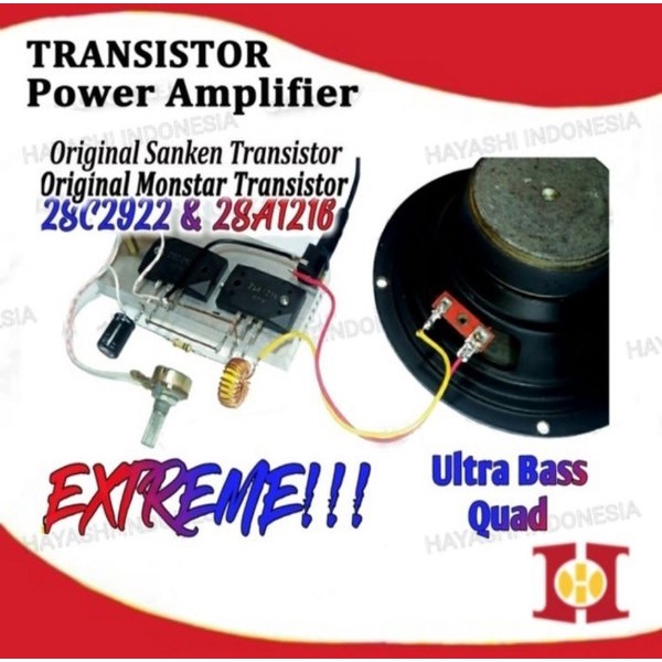 Transistor Power Audio 2SA1216 2SC2922 2SA 1216 2SC2922 Original Japan