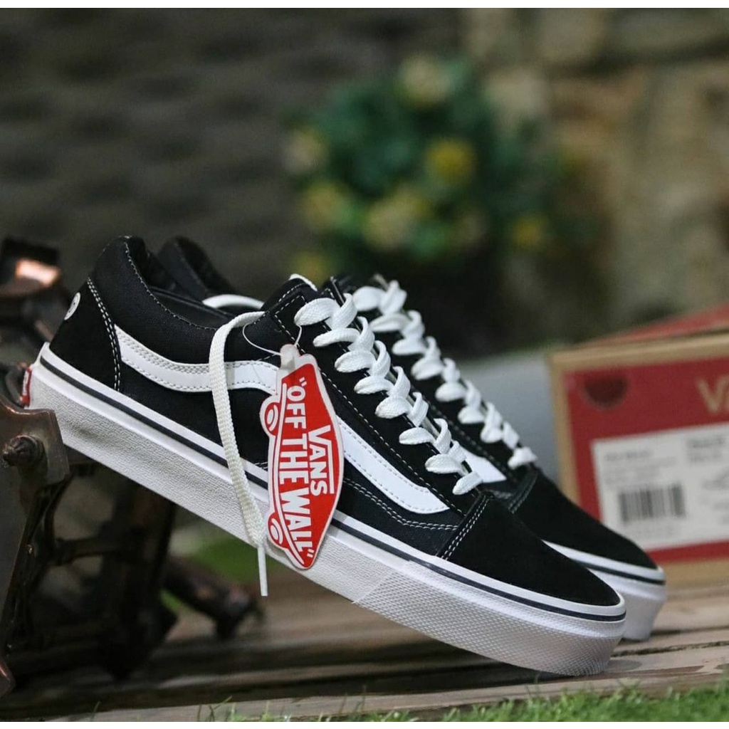 SEPATU VANS OLDSKOOL PREMIUM SNEAKERS OLDSCHOOL PRIA WANITA SIZE 36 - 43