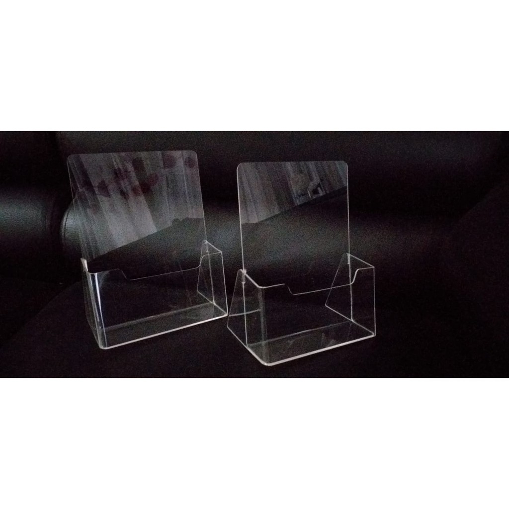 

Standing Brosur acrylic / tempat brosur A5 / Display Brosur A5