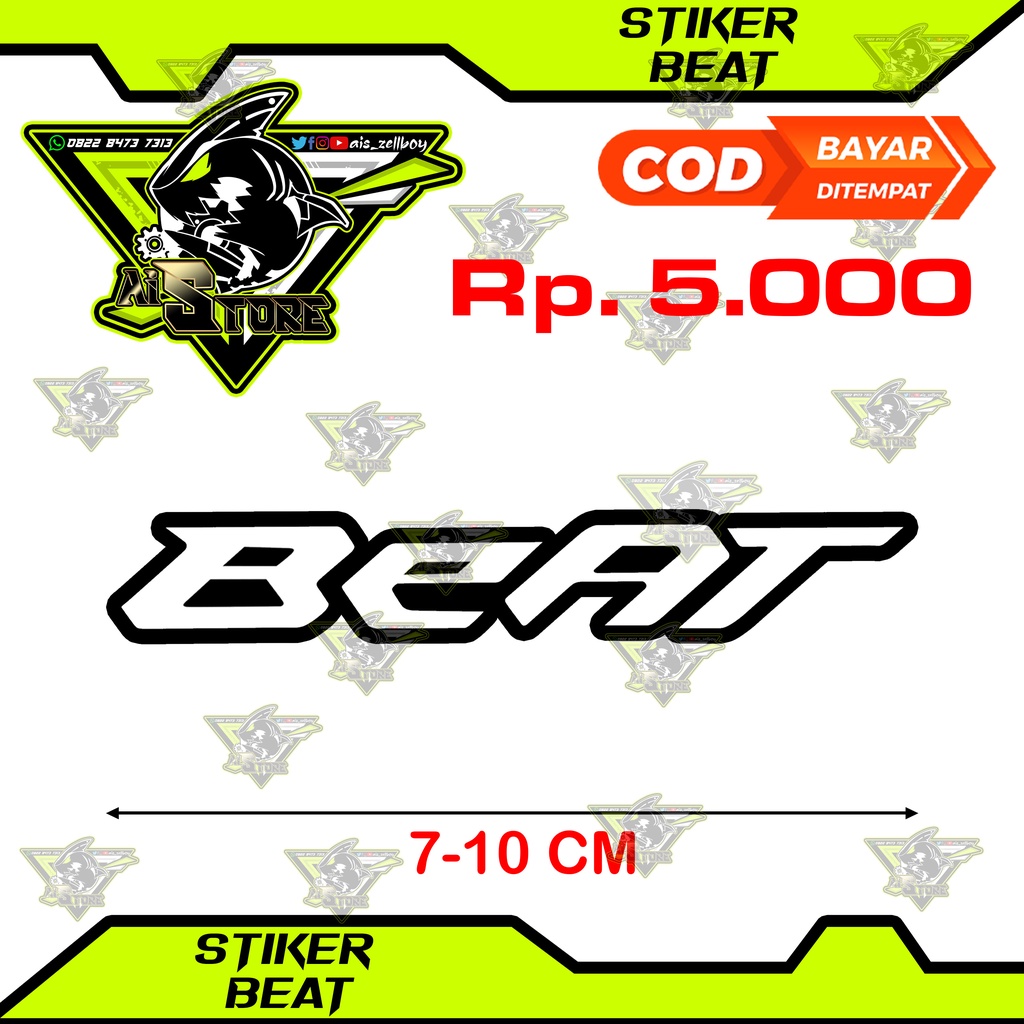 Jual Stiker Beat Shopee Indonesia