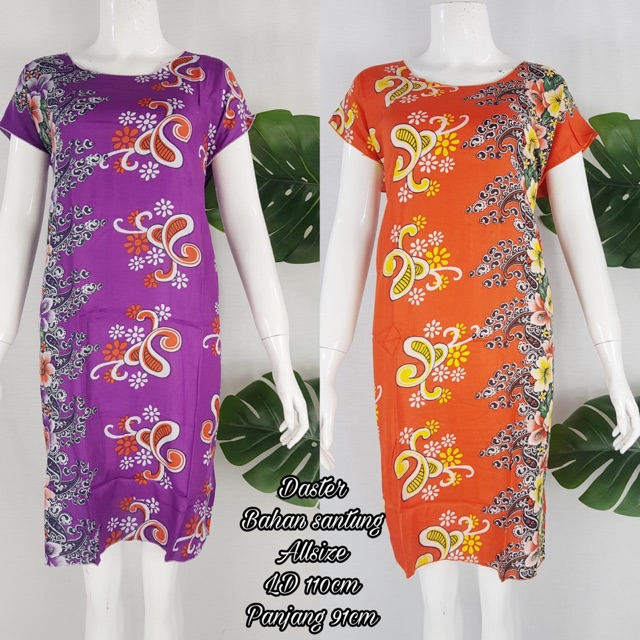Daster batik solo baju tidur