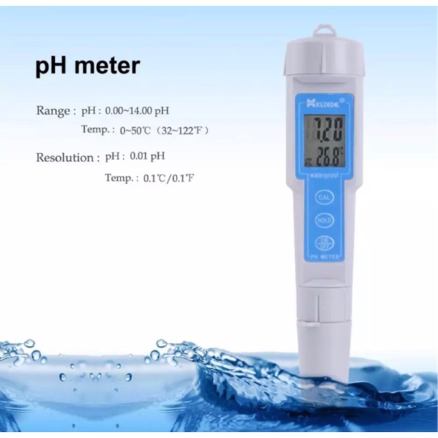 CT-6023 Digital pH Meter Tester Alat Ukur Keasaman Air Portable pH Tester Penguji Air Minum Aquarium