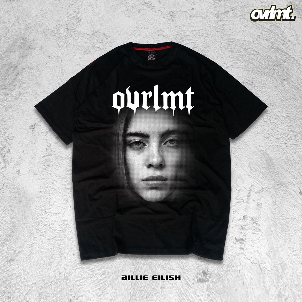 OVERLIMIT BILLIE EILLISH T-SHIRT OVERSIZE | KAOS OVERSIZE | STREETWEAR