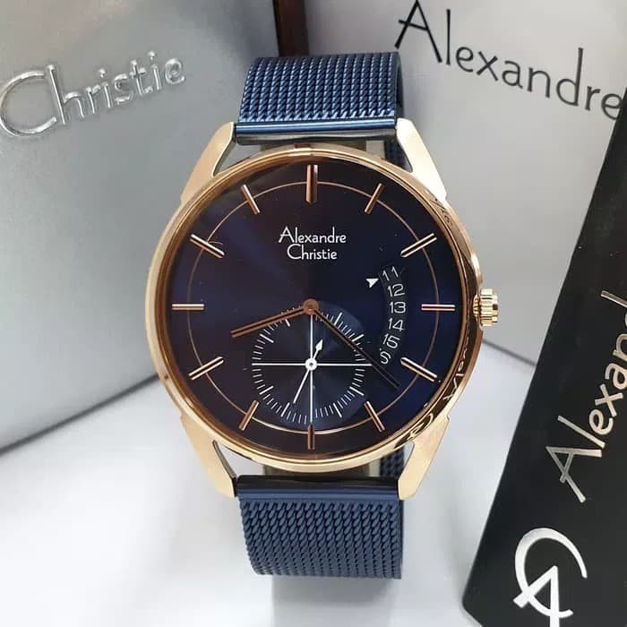 ORIGINAL Jam Tangan Pria Alexandre Christie AC 8548 / AC8548 Garansi 1 Tahun