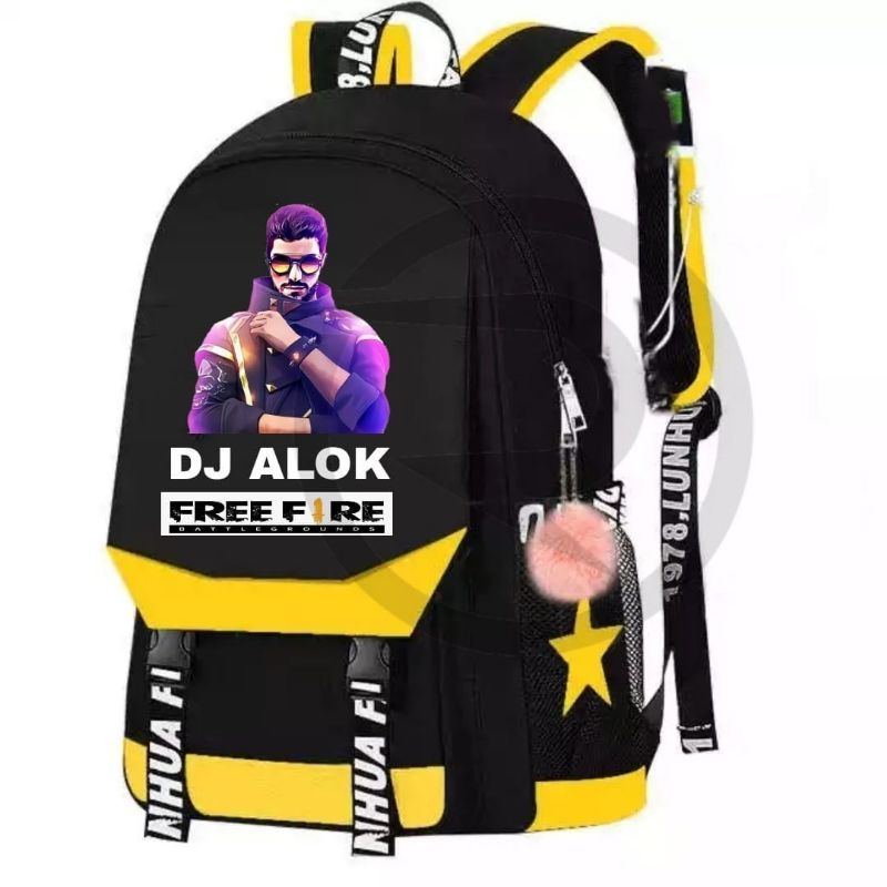 Tas Ransel Sekolah Anak Laki Laki Dj Alok Ef Ef Untuk Anak Paud TK Sd