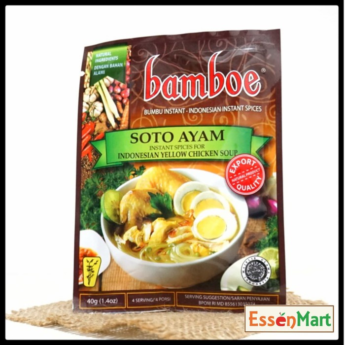 

Bamboe Soto Ayam Bumbu Instan Basah 40gr