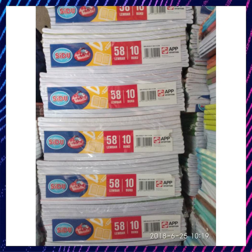 

Buku Tulis Sinar Dunia 58 / Buku Tulis Sidu 58 Lembar