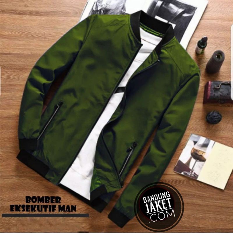 BOMBER MAN JACKET || BOMBER EKSEKUTIF MAN || JAKET BOMBER POLOS PRIA #BOM