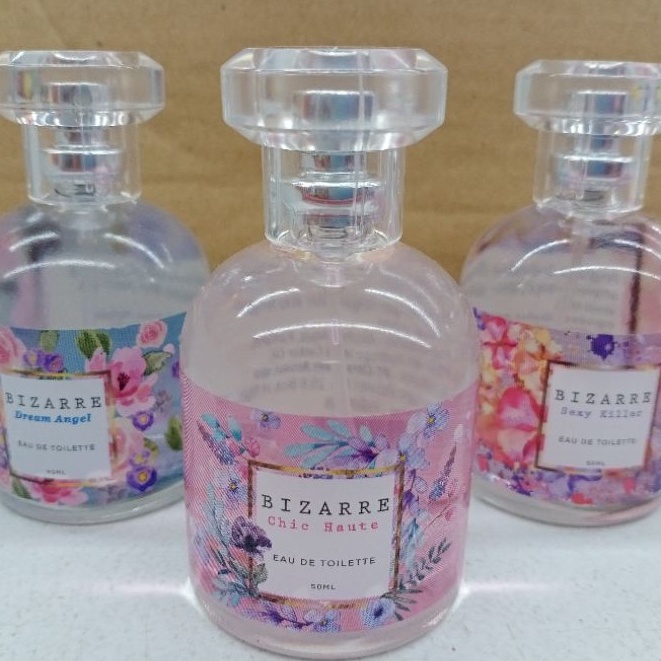 BIZARRE Eau De Toilette Chic Haute, Sexy Killer Botol 50ml