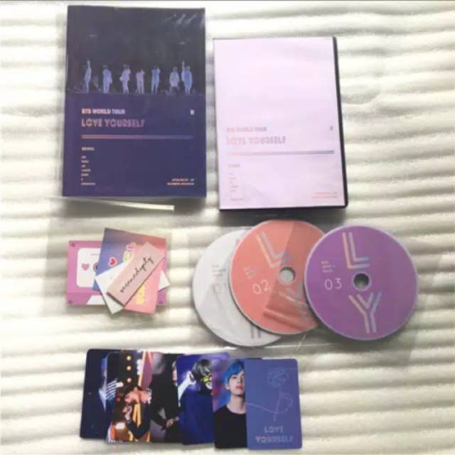 Dvd bts love yourself tour seul
