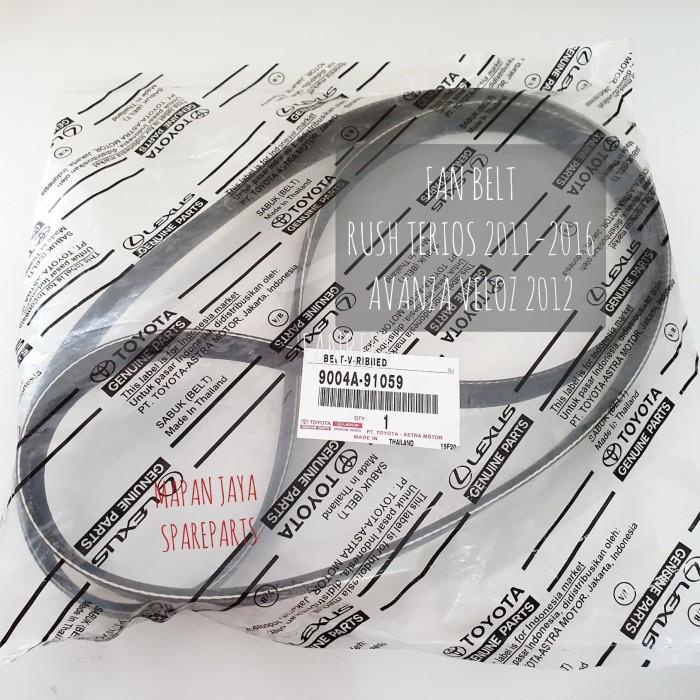 Fanbelt Fan Belt Rush Terios 2011 Avanza Veloz 2012 Original Asli