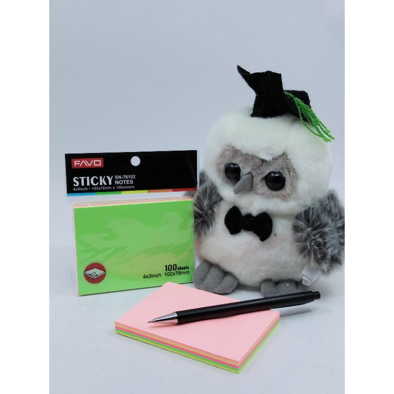 

sticky notes rainbow 4x3inch
