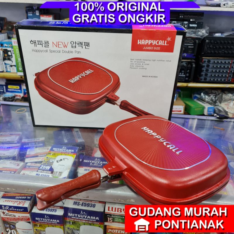 HAPPY CALL DOUBLE PAN UKURAN JUMBO SIZE