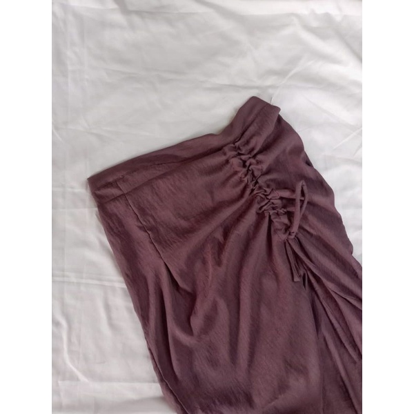 Rok Serut Crinkle airflow premium/Rok wanita Cringkel/rok serut kringkel korean skirt-Magantha
