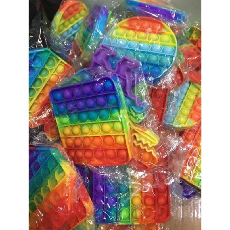 POP IT TOY Murah Mainan Edukasi Anak - Pop It Rainbow / Pop It Jumbo - TYREX
