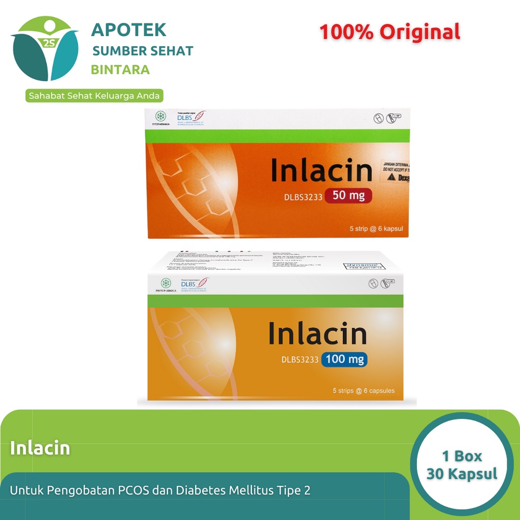Inlacin Kapsul Suplemen Herbal PCOS PROMIL