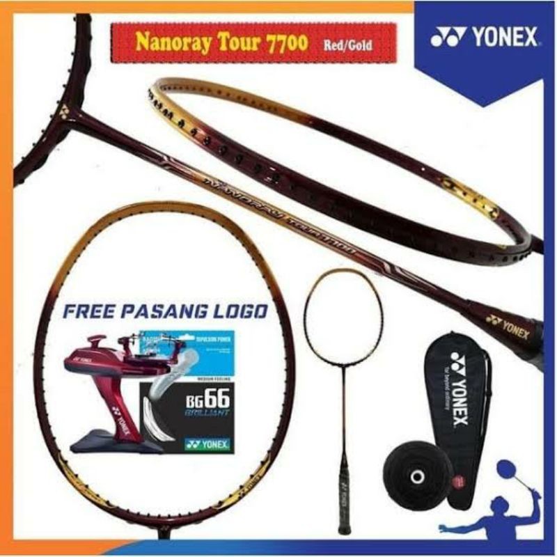 Raket Badminton YONEX NANORAY TOUR 7700 ORIGINAL
