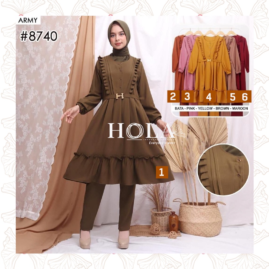 oneset, setcel shakila, setelan polos atasan dan bawahan, setelan tunik, setelan dress, setcel