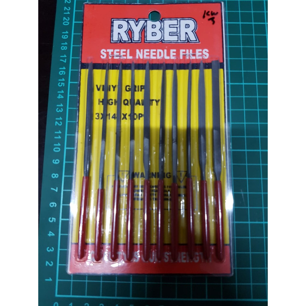 

Kikir Set Precision Needle Files Merk Ryber