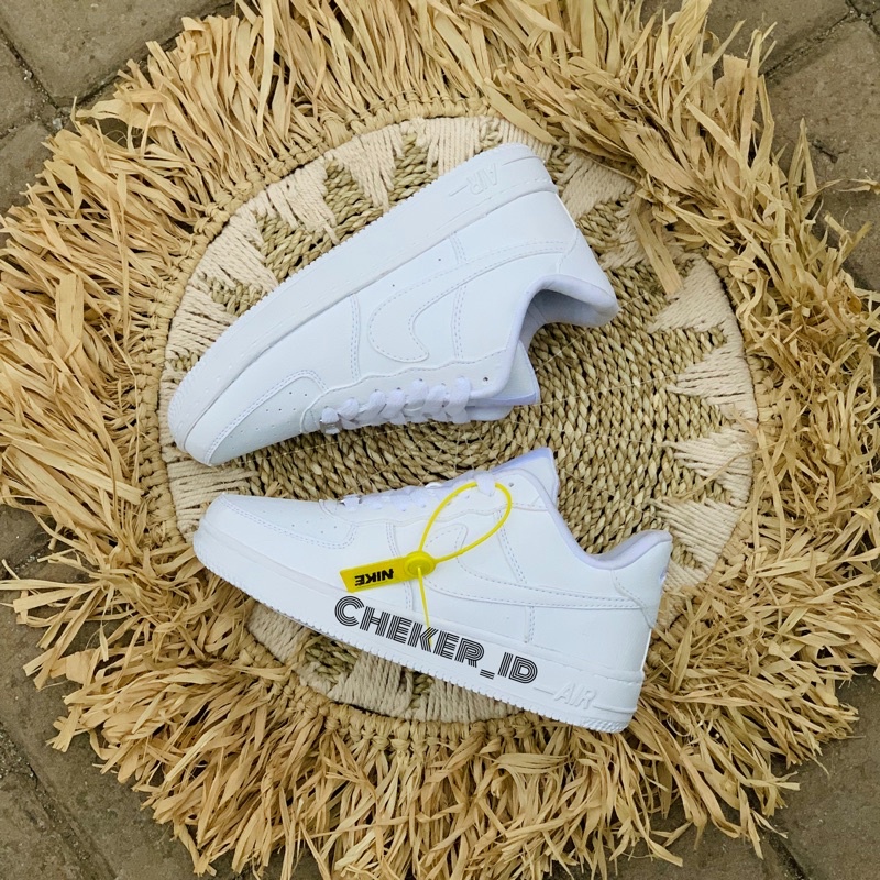 SEPATU WANITA SEPATU PRIA PUTIH POLOS NK3 A1R FORC3 MID LOW TRIPEL WHITE FULL WHITE PUTIH POLOS FULL PUTIH SNEAKERS TERBARU DAN TERLARIS