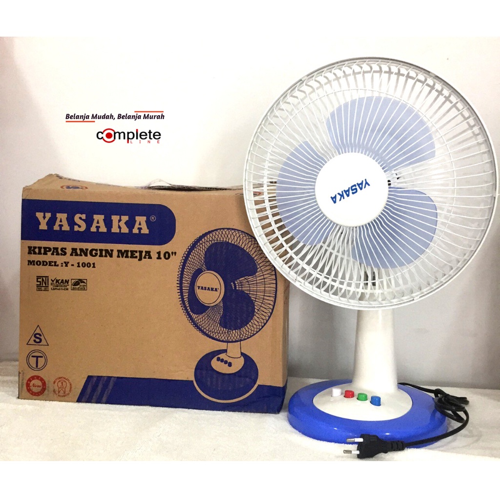 KIPAS ANGIN 10 Inchi Kipas Angin Meja Kipas YASAKA - Tipe Y-1001