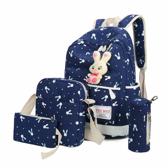 BACKPACK PLAYBOY KELINCI 4 IIN 1 BY ARISTA SHOP