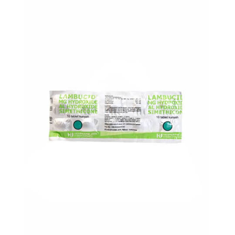 Lambucid Tablet / Asam Lambung / Tukak Lambung / Gastritis / Lambucid