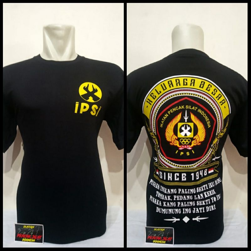 KAOS PENCAK SILAT INDONESIA IPSI FIGHTER MURAH